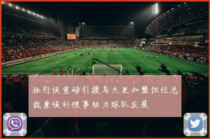 独行侠重磅引援乌杰里加盟担任总裁兼候补理事助力球队发展